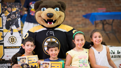 Boston Bruins to Host 10 "When You Read, You Score!" Events This Summer