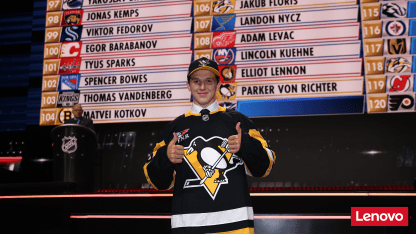 Penguins Draft Five Players on Day Two of the 2026 NHL Draft