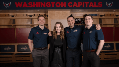 Capitals Communications Staff Wins Dick Dillman Award