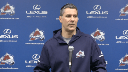 Jared Bednar Practice media press Nashville Predators 2018 April 10