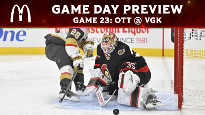 Senators roll into Vegas as road trip continues