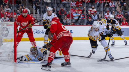 Boston Bruins Detroit Red Wings game recap March 21 2026