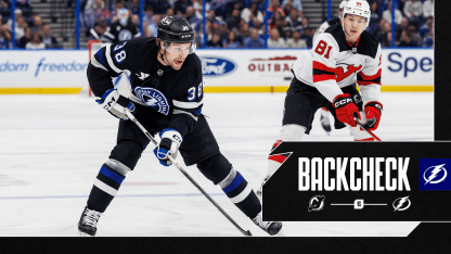 The Backcheck: Tampa Bay Lightning attempt comeback but fall to New Jersey Devils on Saturday