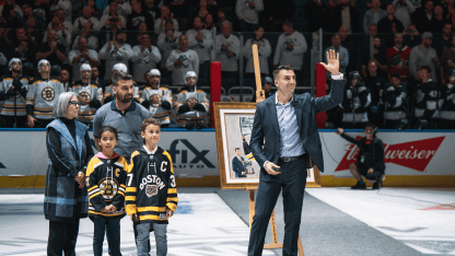 Bergeron Honored in Hometown of Quebec City