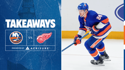 Takeaways: Islanders Shut Out 1-0 by Red Wings