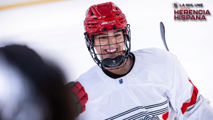 Camryn Heon representa con orgullo a México a través del hockey
