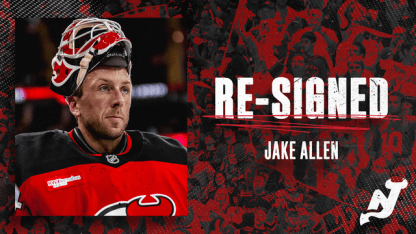 Allen Re-Signs Devils | RELEASE 7.1.25