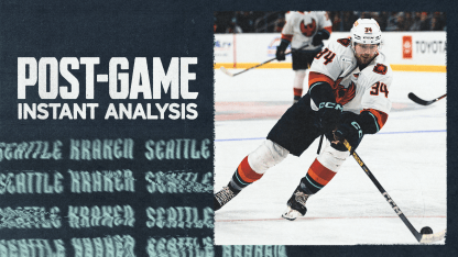 postgame instant analysis coachella valley firebirds at Calgary wranglers game 1