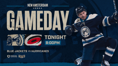 preview blue jackets host hurricanes new years eve