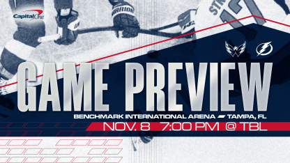 Caps Continue Trip in Tampa