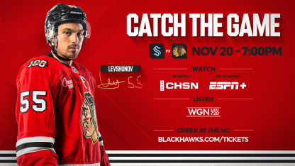 PREVIEW: Blackhawks Open Back-to-Back Set Against Kraken 