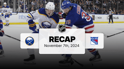 BUF at NYR | Recap