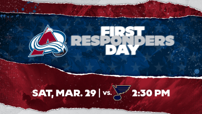 First Responders Day vs. Blues