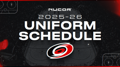 Canes Announce 2025-26 Uniform Schedule