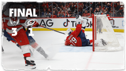 FINAL: Capitals 3 - Hurricanes 1