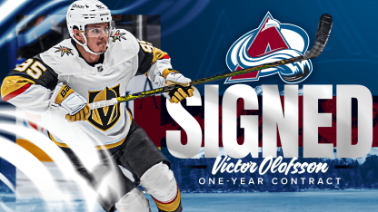 Avalanche Signs Victor Olofsson