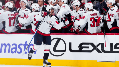 Caps Cruise Past Hawks, 5-1