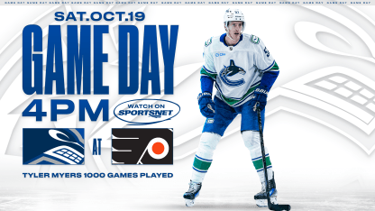 Game Notes: Canucks at Flyers