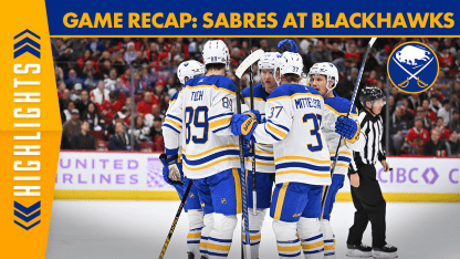 Game Recap: Sabres at Blackhawks