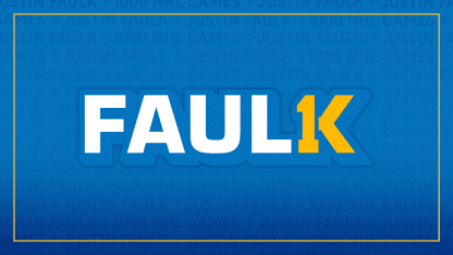 Blues to celebrate Faulk's 1,000 games on Nov. 29 vs. Utah