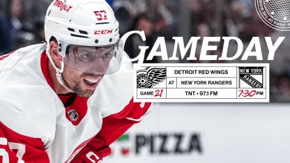 PREVIEW: Red Wings seeking fourth consecutive win with more complete effort Wednesday at Rangers 