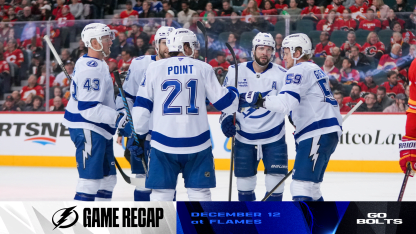 Recap: Tampa Bay Lightning 8, Calgary Flames 3