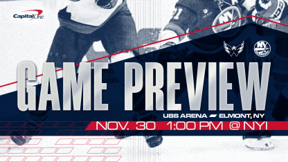 Caps Finish Up November in New York