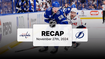 WSH at TBL | Recap