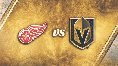 Detroit Red Wings vs. Golden Knights