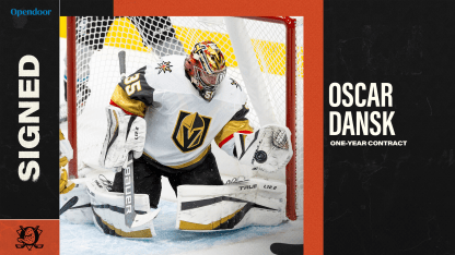 Ducks Sign Goaltender Dansk to One-Year, Two-Way Contract