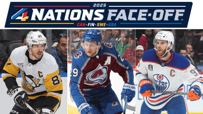 Crosby, MacKinnon, McDavid unter den ersten 6 kanadischen Spielern für 4 Nations Face-Off 2025