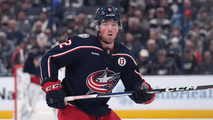 jake christiansen earning his spot with blue jackets