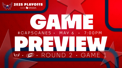 Caps Set to Clash with Canes