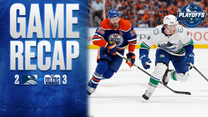 Canucks Fall Short After Late Push, Oilers Even Series 2-2