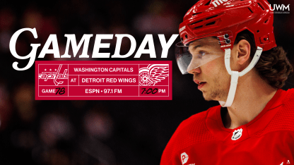 PREVIEW: Red Wings host Capitals for high-stakes clash on Tuesday 