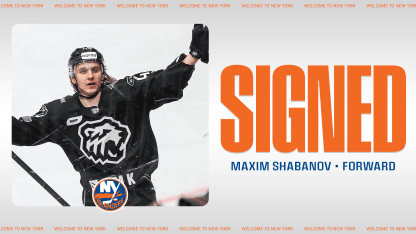 Islanders Sign Shabanov