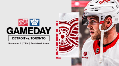 PREVIEW: Red Wings wrap up two-game road trip on Friday against Maple Leafs