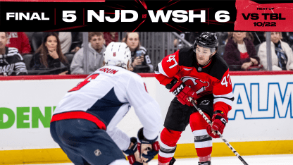 DEVILS VS CAPITALS 10/19/24 GAME STORY