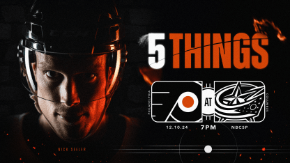 5 Things: Flyers vs. Blue Jackets