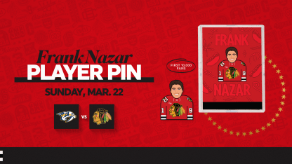Frank Nazar Player Pin