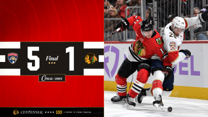 Florida Panthers Chicago Blackhawks game recap January 25 2026