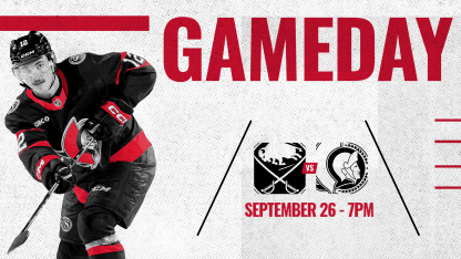 Senators take on the Sabres in their third preseason game this season