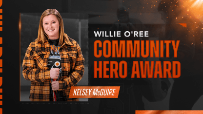 Founder of Philadelphia Blind Hockey Kelsey McGuire Selected as Finalist for Willie O'Ree Community Hero Award