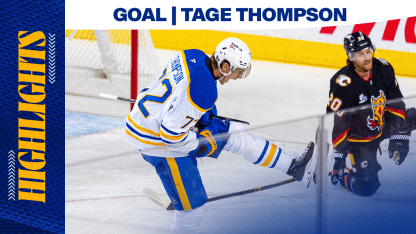 Thompson | Goal at CGY