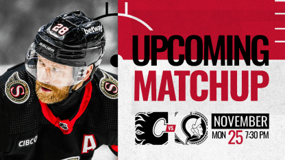 Sens Set-up: Monday Night Matchup vs Calgary Flames