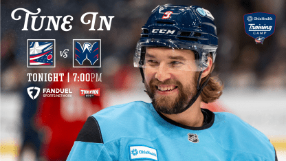 blue jackets host washington in final home preseason game 2025