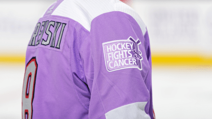 adidas Men's Columbus Blue Jackets Authentic Hockey Fights Cancer