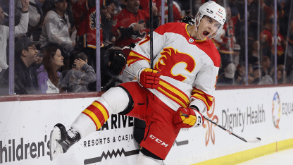 Sharangovich scores hat-trick as Flames thump Coyotes