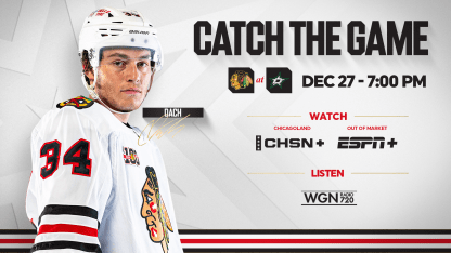 PREVIEW: Blackhawks Head to Dallas to Take On Stars
