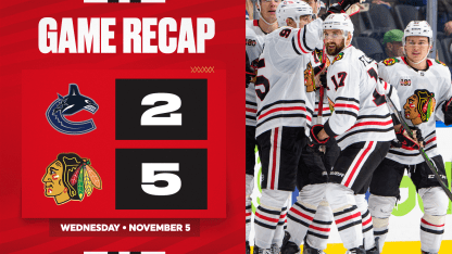 Game Recap | Blackhawks at Canucks
